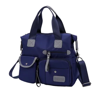 

Explosion models 2019 new European and American fashion ladies Mummy bag nylon shoulder portable large capacity travel bag