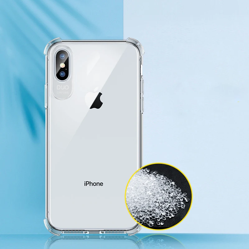 Прозрачный Ультратонкий чехол для iphone 7 8 6 S Plus 5 5S SE 2020 X XR XS Max 12 mini 11 Pro Мягкий