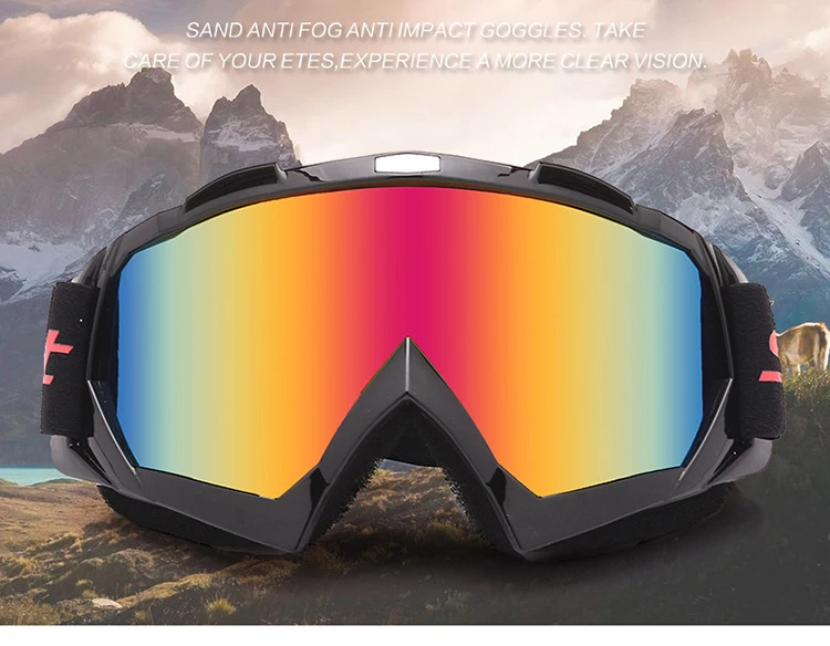 Gafas очки для мотокросса, мотоциклетные очки, очки ATV Ski Googles, велосипедные MX внедорожные шлемы, очки для мотоцикла, грязи, велосипеда