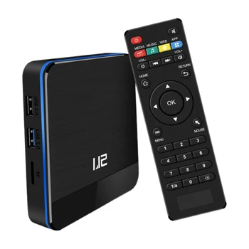 

U2 TV Box 4K HD Android 9.1 TV Box S905X3 4+32G Network Set-Top Box (EU Plug)