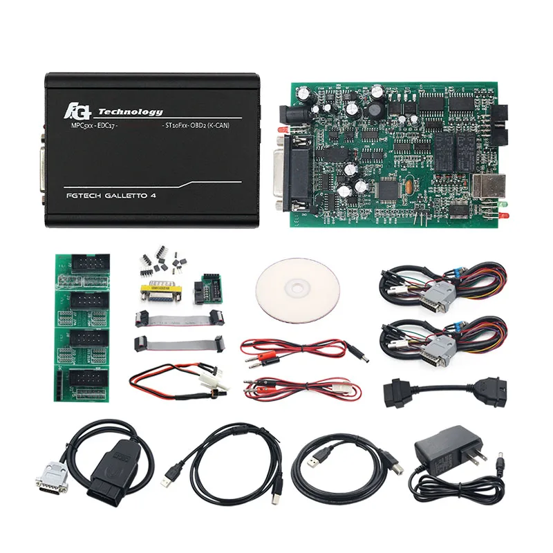 Fgtech Galletto V54 ECU чип тюнинг Fgtech 0475 разблокированная Версия Поддержка Tricore BDM JTAG EGR DPF для автомобилей и грузовиков