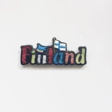 finland Стерео страны, Норвегия, Дания, Финляндия, Швеция, исландский магнит на холодильник, наклейка для украшения кухни, фотобумага - Цвет: finland