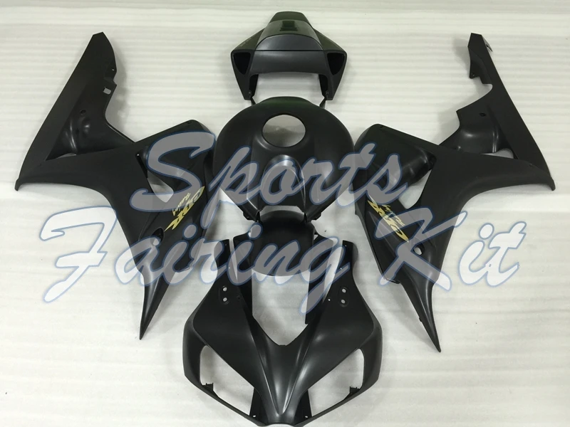 Обтекатели для CBR 1000 RR 2006 2007 матовый черный кузов Fireblade обтекатель Honda Cbr1000