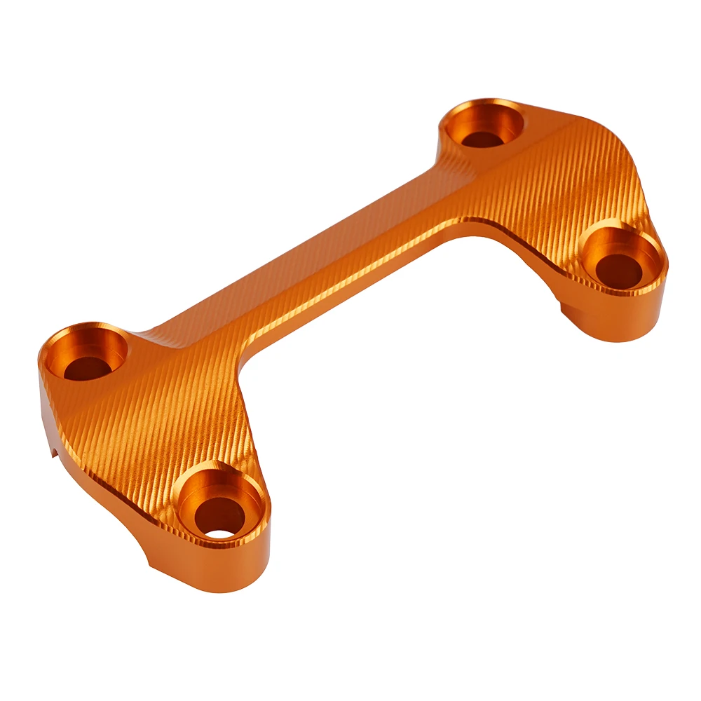 For DUKE 790 Motorcycle CNC Aluminum Handlebar Risers Top Cover Clamp Fit For Dirt Bike KTM Duke 790 2018 2019 2020 Orange Black