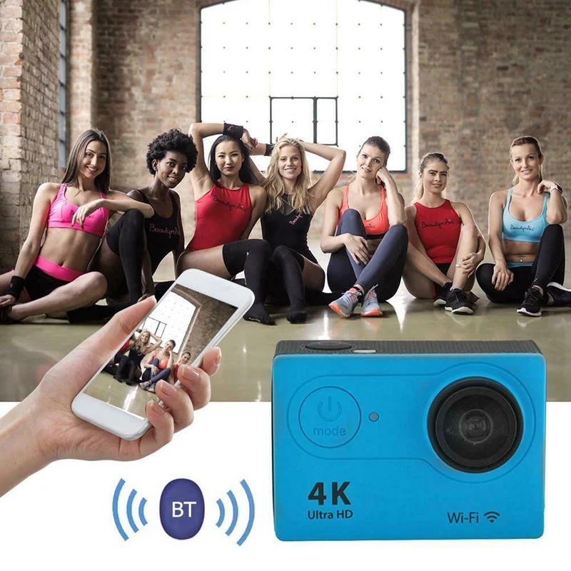 H9R Wifi камера 1080P Ultra 4K Спортивная экшн Водонепроницаемая дорожная видеокамера-Горячая Распродажа