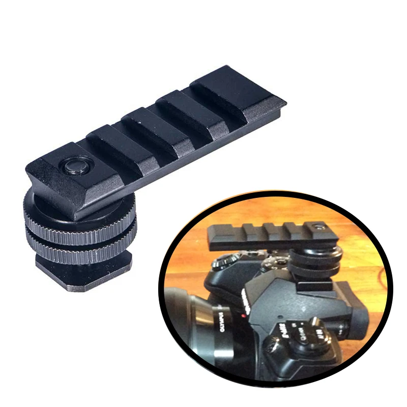 

Tactical 20mm Camera Rail Base Scope Accessories Mount For Red Reflex Dot Sight For Outdoor Hunting