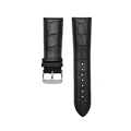 Black silver buckle