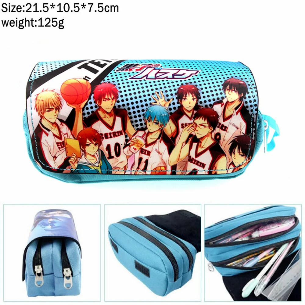 Kuroko no Basuke Tetsuya тканевый чехол-карандаш для женщин портативная дорожная