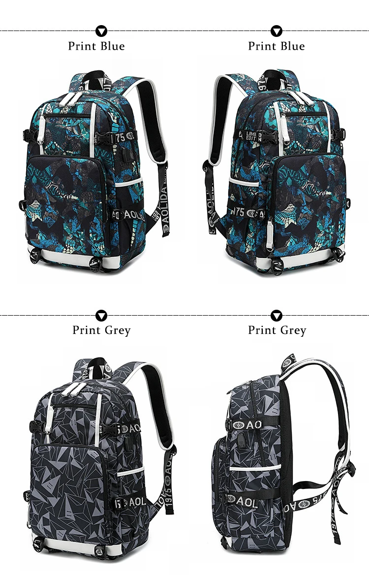 Рюкзак с принтом для мальчиков-подростков, модный школьный рюкзак для школьников, рюкзаки с рисунком, дорожные сумки, рюкзак