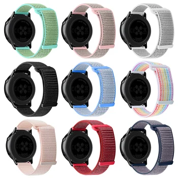 

Nylon Loop Watch Strap Replacement Wristband for Samsung Active Smart Watch VDX99