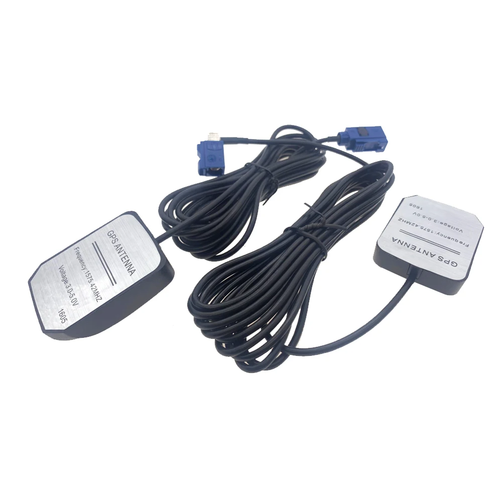 Bevotop Car GPS Antenna Fakra C Female Right Angle Jack RG174 Cable GPS Receiver Antenna Aerial Adapter 2M 3M 5M 7M