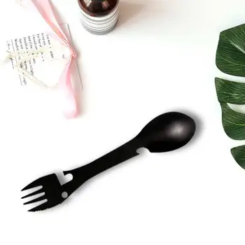 

Stainless Steel Outdoor Camping Survival EDC Tool Fork Tools Spoon Picnic Knife Bottle/Can Opener S6H0