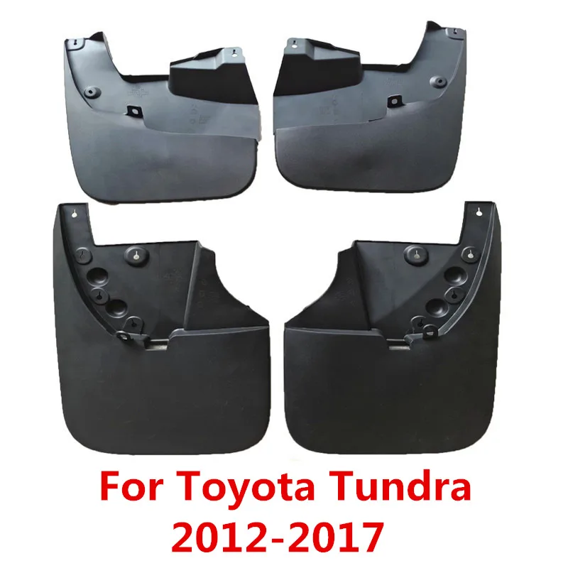 Tundra 2012-2017 Брызговики автомобильные для Toyota Tundra 2012- брызговики брызговик крыло брызговиков - Цвет: Tundra 2012-2017