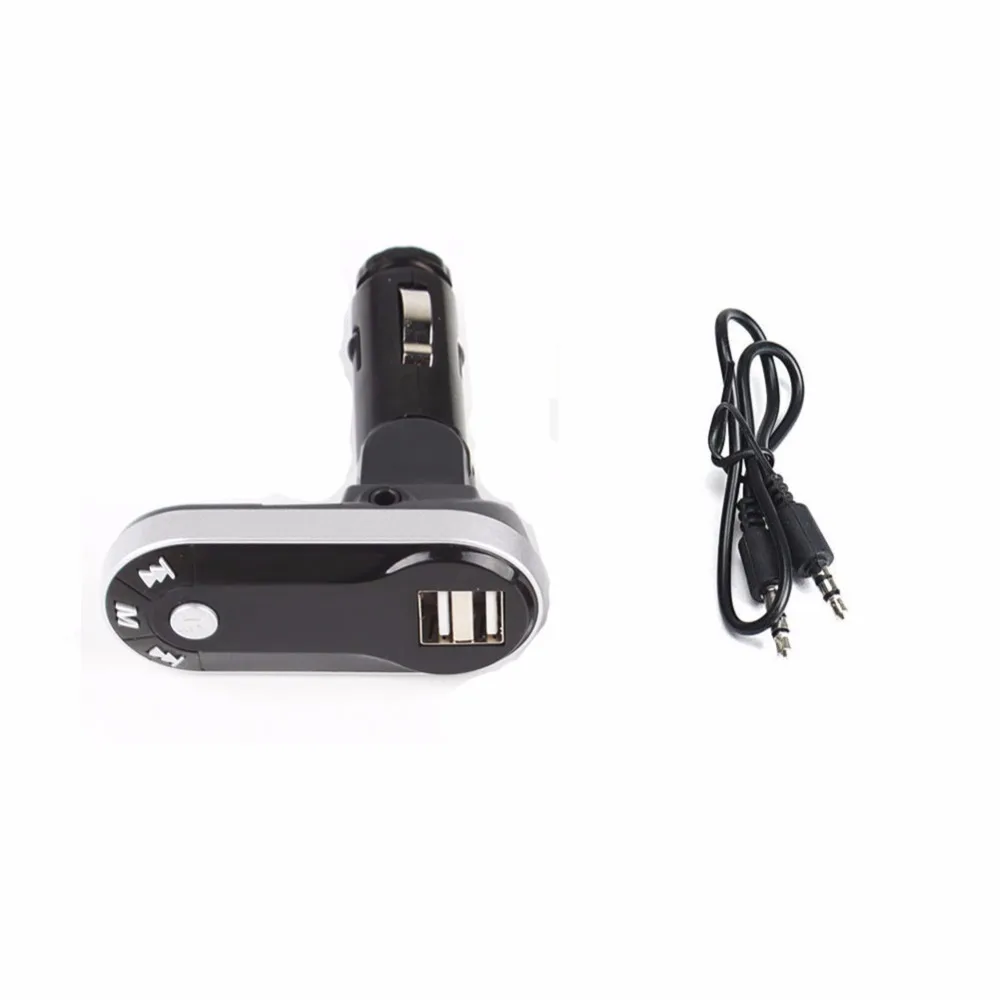Автомобильный комплект USB зарядное устройство Поддержка TF карты U диск I9 Bluetooth автомобильный комплект fm-передатчик MP3 музыкальный плеер Handsfree полезный Беспроводной#259085