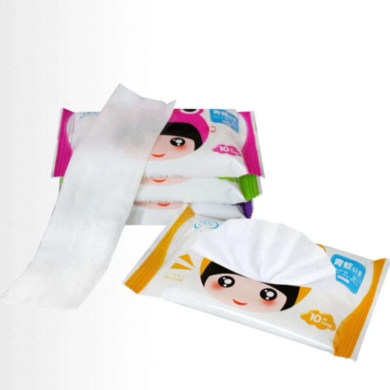 Lingettes Humides Jetables Spunlace Pour Bebe Et Adulte 10 Pieces Sac Dessin Anime Mignon Grenouille Fille Voyage Portable Enfants Tissus Non Parfumes Hydratants Aliexpress