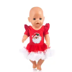 18-дюймовый Америка Детский жакет из денима для девочки; одежда 43 сантиметр кукольная одежда Рождество-подол юбки производители, прямые