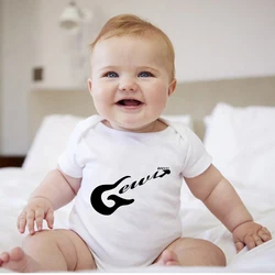 Barboteuse pour bébé garçon, vêtements pour nouveau né, guitare Rock, mode européenne, drôle, amateur de musique, body pour bébé, Style Harajuku, livraison directe 