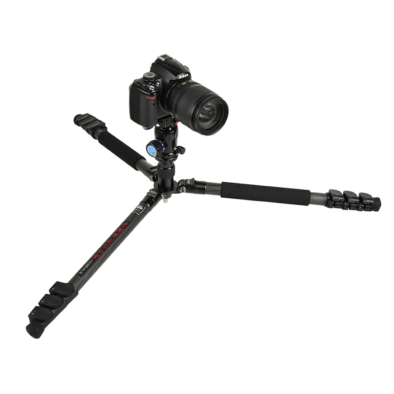 ET1204+ K10X Sirui Штатив Профессиональный Pro Штатив из углеродного волокна для SLR штатив для камеры Выдвижной 3 ножки штатив для камеры DHL