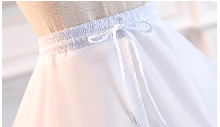 Jupon Crinoline Vobumix - 95 Cm Longueur - Taille Adjustable 55-85 Cm - Pour Robe Mariée/Cosplay
