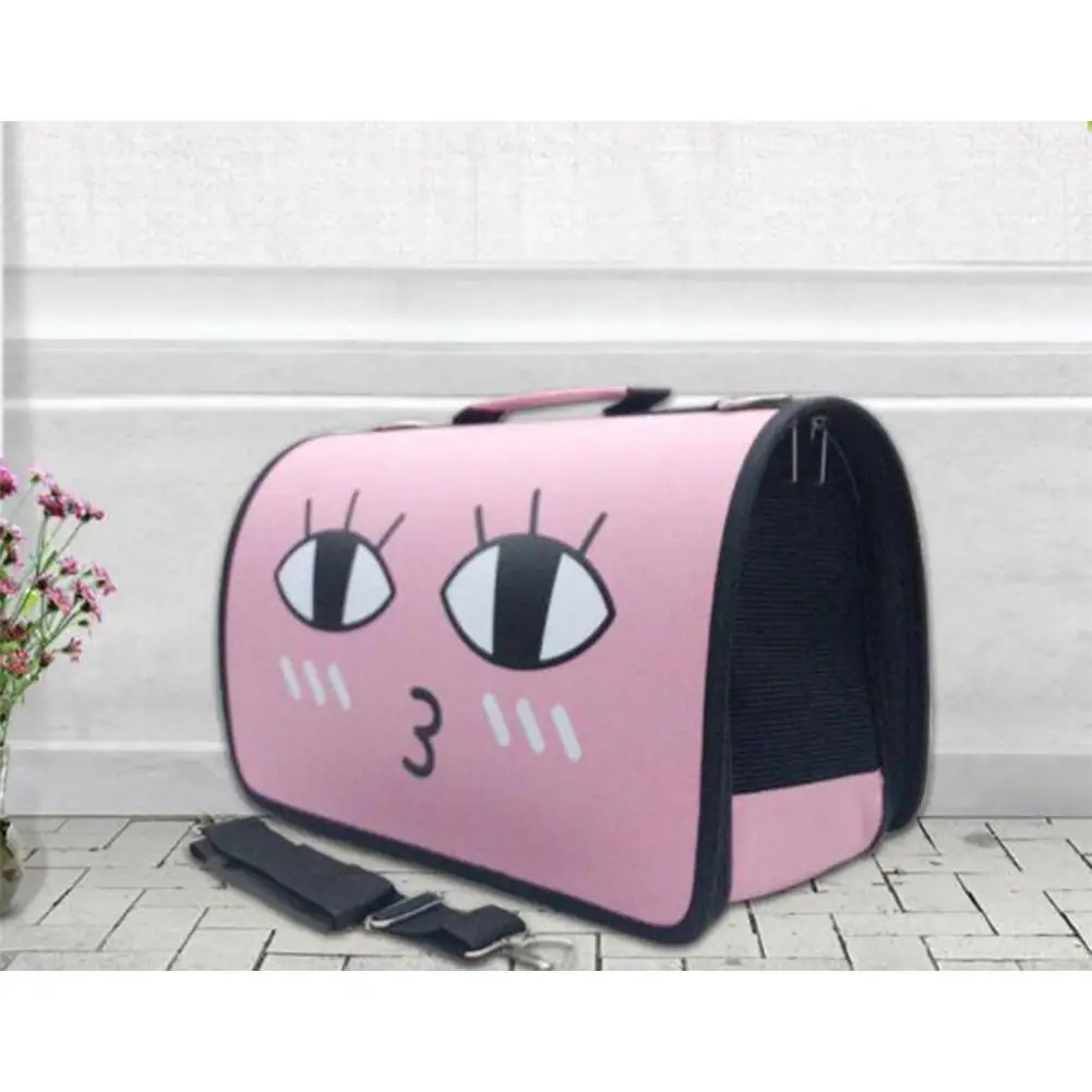 Breathable Folding Shoulder Bag for Pet Dog Cat Outdoor Travel Breathable Pet Dog Carrier Bag
