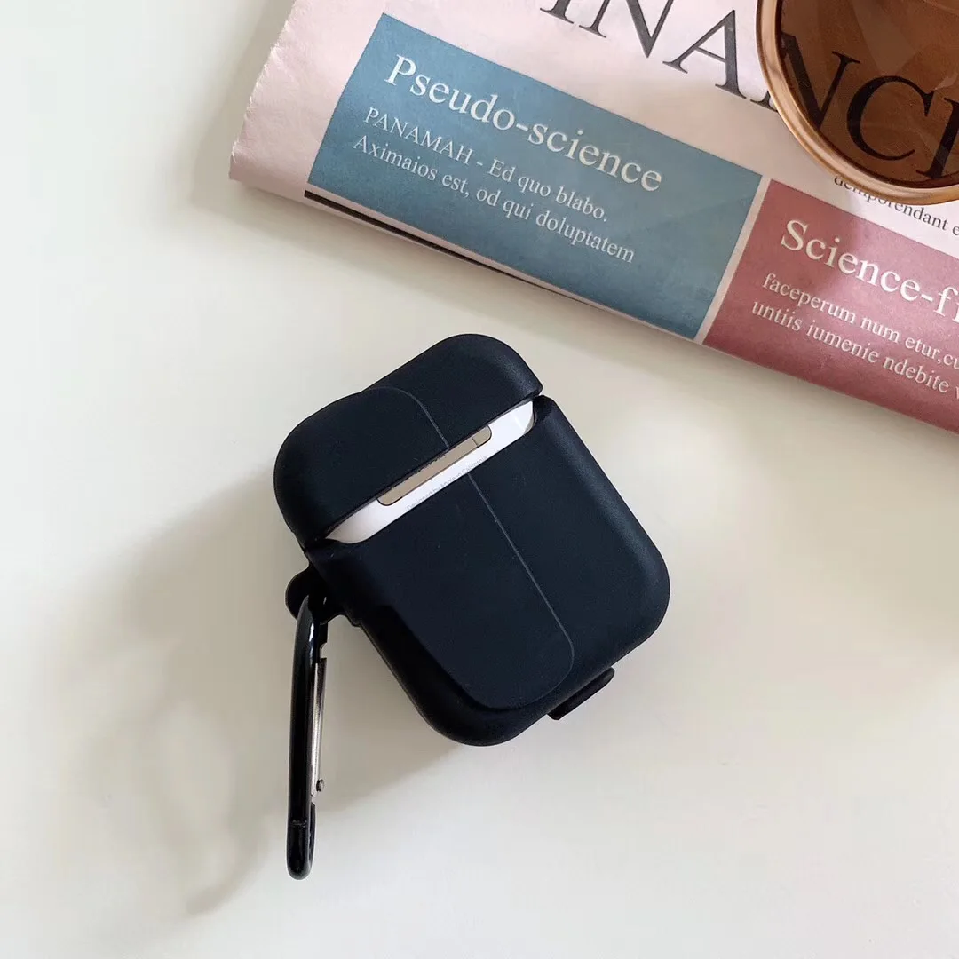 Ретро мода BB Bluetooth беспроводной силиконовый чехол для Apple Airpods1 2 зарядный чехол для наушников