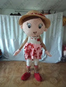 

custom brown skin boys and girls mascot costumes happy kids party costumes