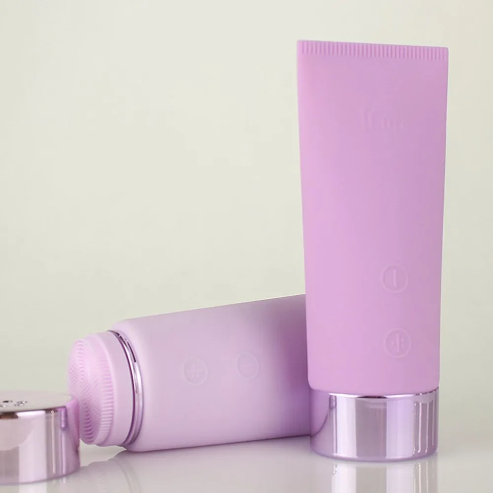 Silicone Facial Cleaning Instrument Electric Face Wash Deep Cleansing Pore Firming Multifunctional Waterproof Cleansing Tool