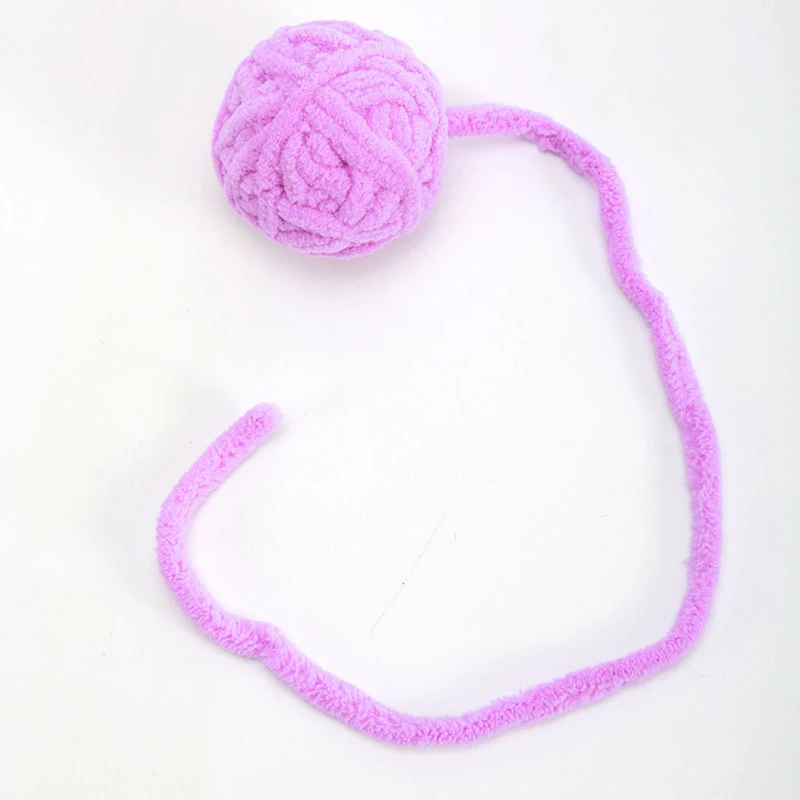 20cm Kitten Molar Chew Bite Toys Cat Plush Round Ball Toys Interactive Kitten Playing Training Funny Chewing Pet Supplies