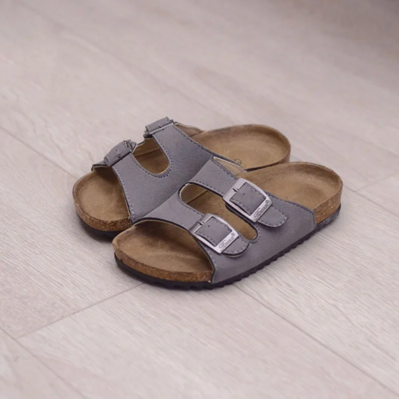 Children Cork Slippers Fashion Summer Sandals Kids Shoes Slip On Child Boys Girls Sandals kids shoes,children sandals,kids sandals,beach shoes