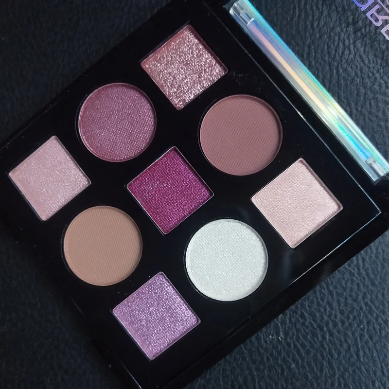 Eyes Makeup Eyeshadow Pallete 9 Colors Beginners Recommend Eye Shadow Palette Waterproof Pearl Gloss Matte Eyeshadow*.w