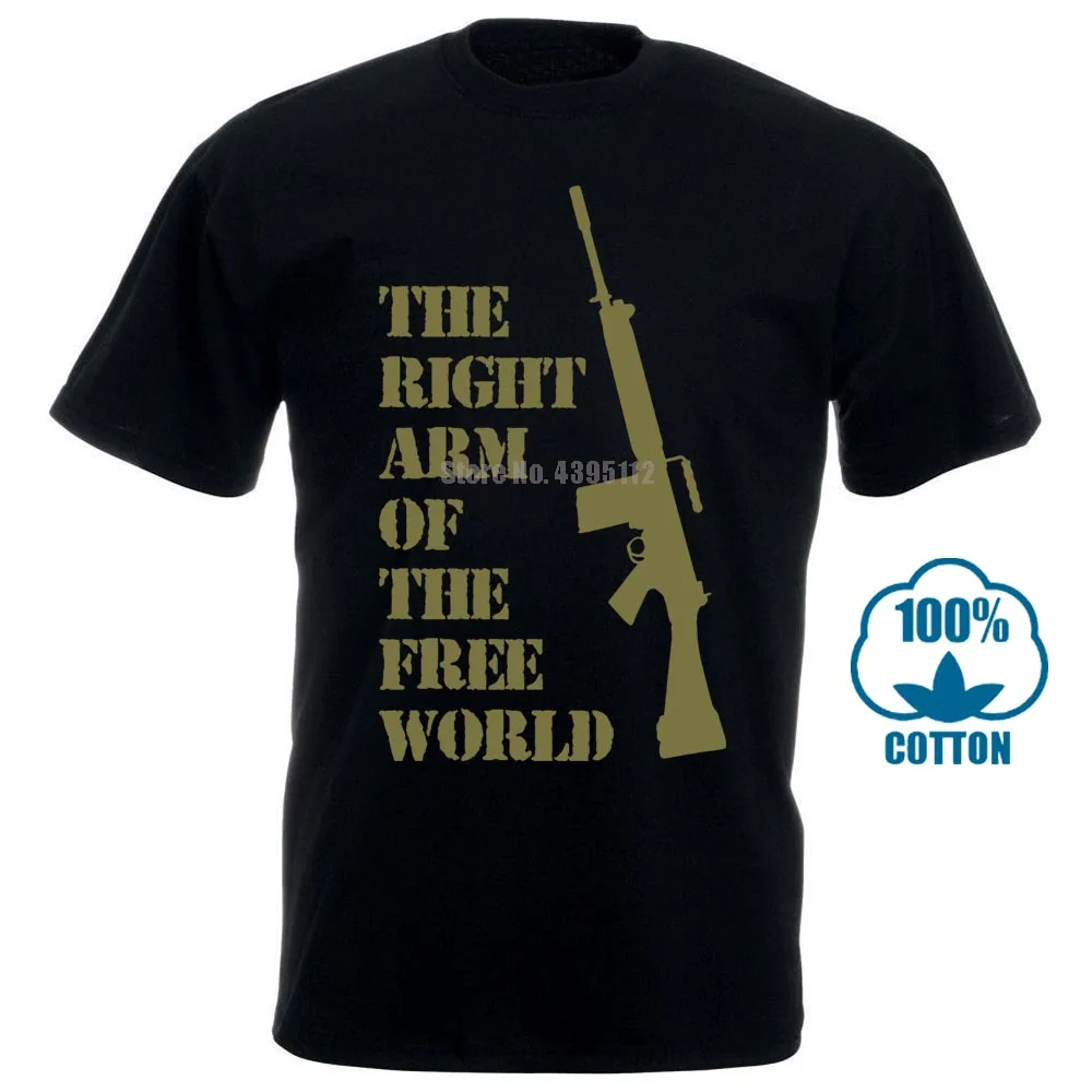 

Discount 2018 New Fashion Summer Fn Fal Fan T Shirt 7 62 Mm The Right Arm Of The Free World T Shirt