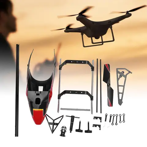 Assemble fun toy parts Robot cover main equipment turntable accessories for Wltoys V913 RC helicopter children kids title=