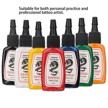 Professional Safe Eyebrow Tattoo Ink Long Lasting Fast Coloring Tattoo Microblading Pigment For Body Makeup Beauty 15ml/Bottle