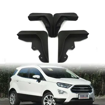 

4pcs Molded Car Mudflaps Front Rear Mudguards For Ford Ecosport 2013 2014 2015 2016 2017 Splash Guards Mud Flap Car fender Flare
