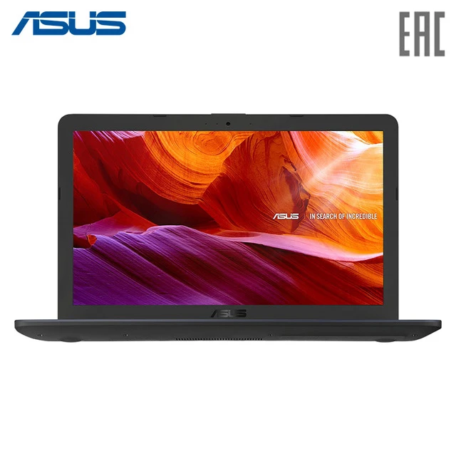 Ноутбук Asus X543UB-DM937 15.6" FHD Pen 4417U/4Gb/500Gb/Mx110 2Gb/DVDRW/Linux grey [90NB0IM7-M13210]