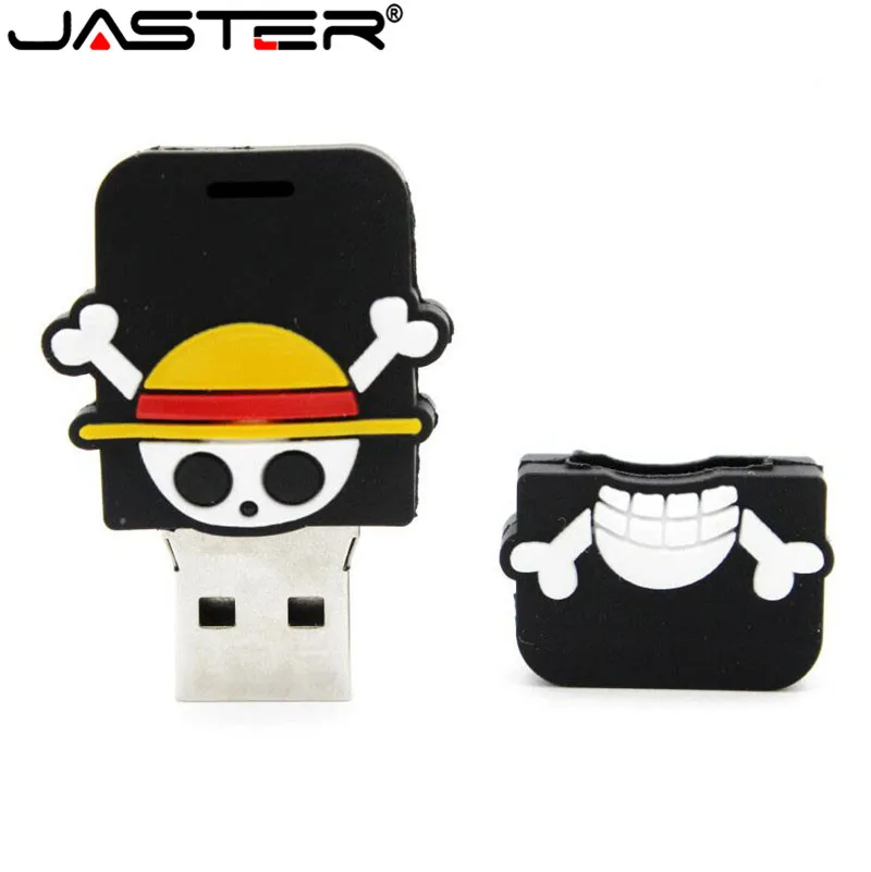 JASTER Cool luffy usb flash drive pen drive 4gb 16gb 32gb 64gb pendrive new style cartoon ONE PIECE pendrive Usb2.0 memory stick