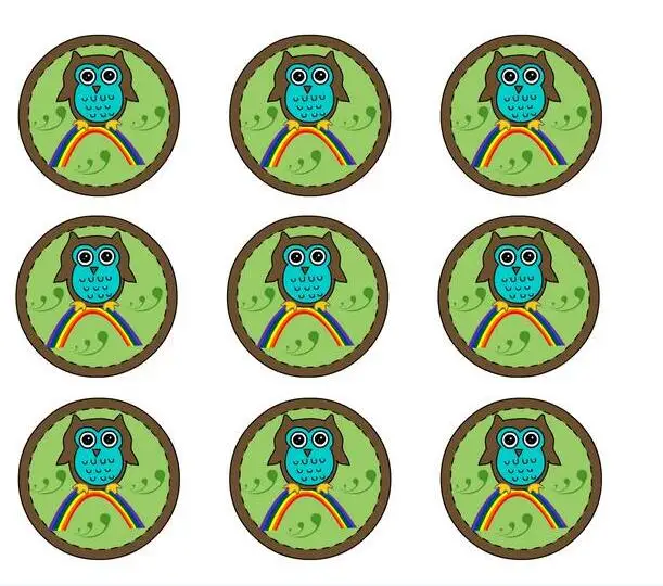 Owl Cupcake Toppers