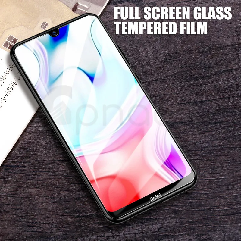 Защитное стекло 9H для Xiaomi Redmi 8 8A 7 7A 6 Pro 6A Go K20 Note 8 7 6 Pro из закаленного стекла