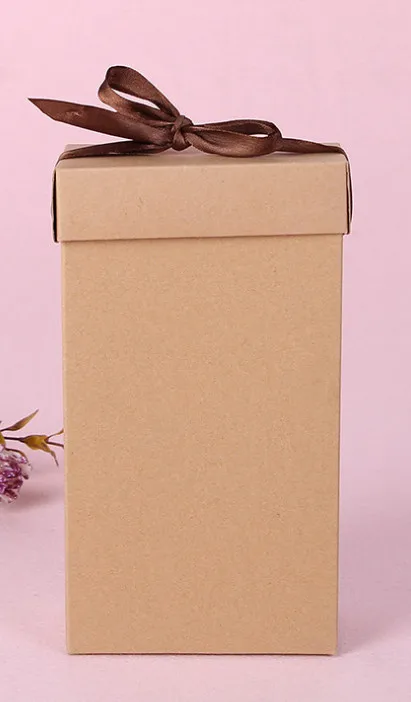  Suitcase Chcolate Gift Paper Packaging Box With Ribbon Handlefoldable recyclable printed gift box -