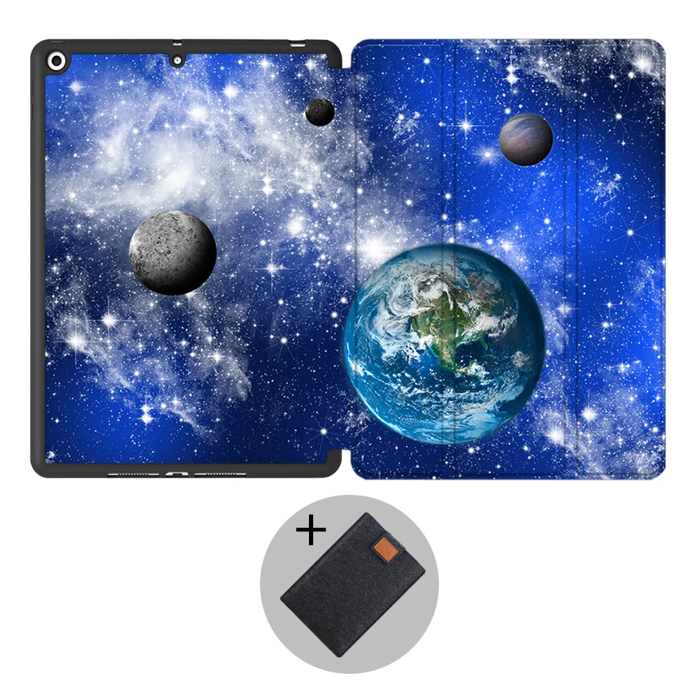 IPBC04 Чехол для планшета MTT, для iPad 7 поколения, 10,2 дюймов,, ТПУ, мягкая задняя крышка из искусственной кожи, флип, умный чехол с карандашом, сумка для планшета, чехол - Цвет: IPBC04