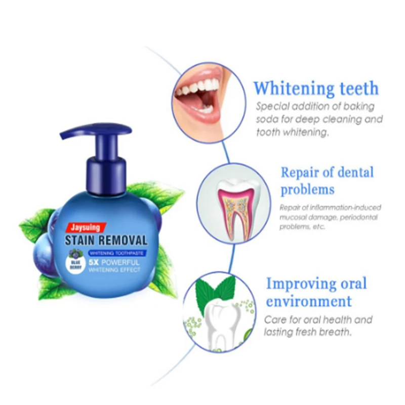 Generic Y Toothpaste Baking Soda Remove Stain Whitening Toothpaste