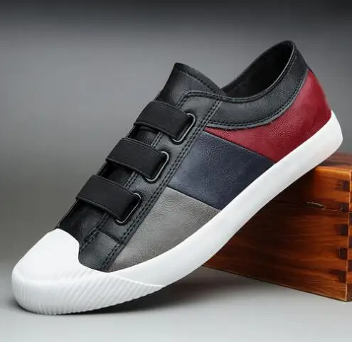 white sole Новинка; мужская повседневная обувь с пряжкой; модные Лоферы без застежки; дышащая мужская Вулканизированная обувь; M98400 - Цвет: white sole