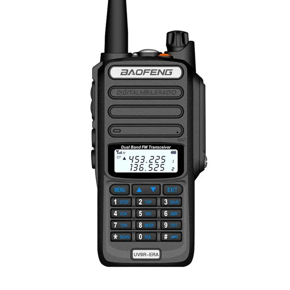 Baofeng walkie talkie 15 км IP57 водонепроницаемый и пылезащитный uv 9r ERA plus cb ham radio comunicador UHF VHF UV
