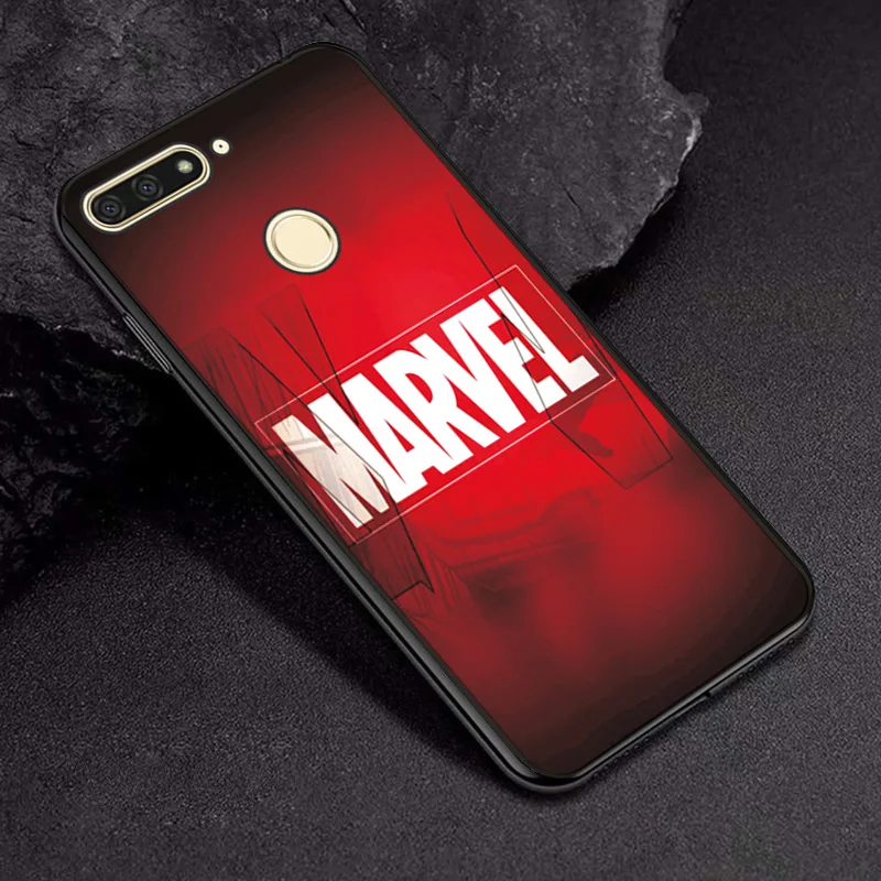 TPUBLK669 Venom Joker черный ТПУ чехол для телефона для huawei Honor 7X чехол 6X 8X 9X Pro Чехол "Железный человек" для huawei Honor 7C чехол Honor 7A про сумки - Цвет: TPUBLK669