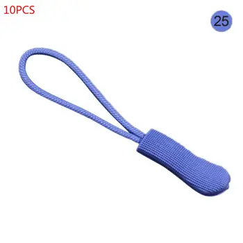 

10pcs Backpack Zipper Pull Cord Zip Puller End Fit Rope Tag Fastener Slider M5TE