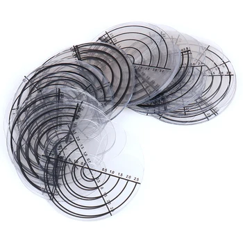 

50pcs Round Heat Protector Shields Heat Insulation Sheet Scale Mark Tip Keratin Hair Extensions Styling Tool