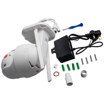 

1080P HD IP CCTV Camera Waterproof Outdoor WiFi PTZ Security Wireless IR Cam