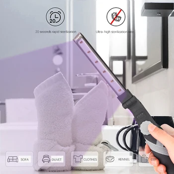 

UV UVC Disinfection Germicidal Sterilizer LED Work Lamp Light Flashlight Ultraviolet Light UVC Disinfection Light