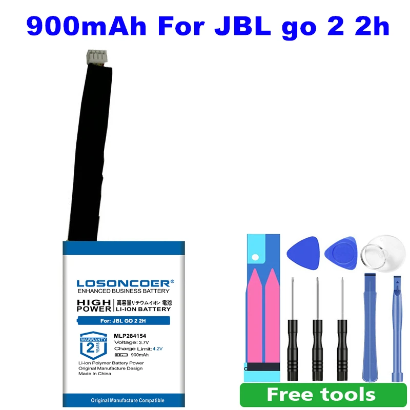 jbl go 2 battery mah
