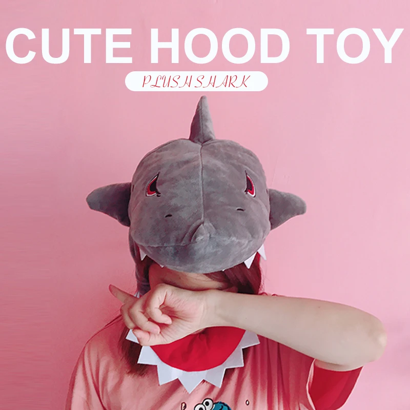 

Shark Doll Hat Cap Funny Baby Hat Dress Up Sweet Toy 3D